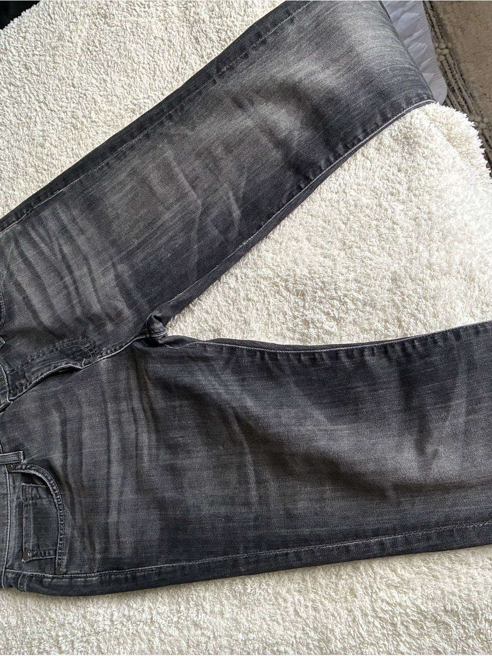 7 for All Men's Slim Gray Fade Denim